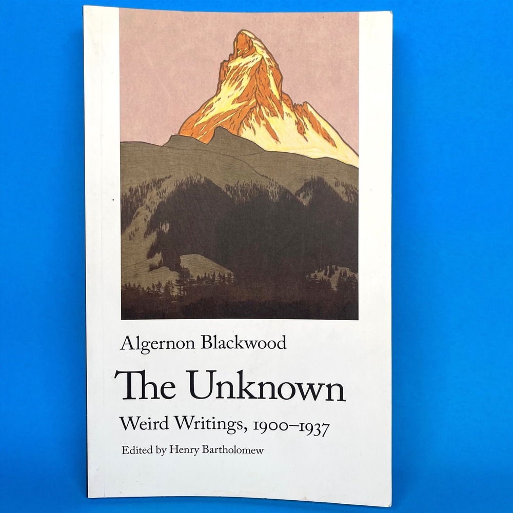 Handheld Press The Unknown Weird Writings Algernon Blackwood White Paperback